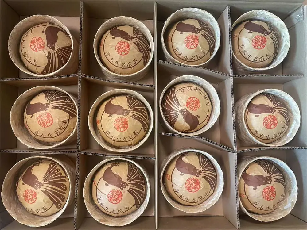 石家庄回收福今普洱茶2019年生茶熟茶图2